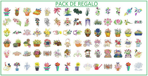 28 Embroidery Machine My Little Pony Design Templates + Floral Templates Gift Set 2