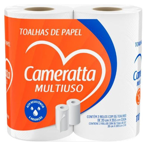 Papel De Cocina  Funda X 12 Packs  De 2 Rollos - 110 Toallas 0