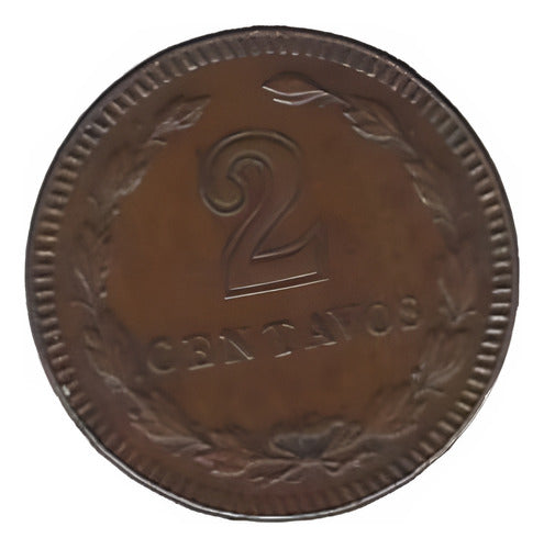 M436 Argentina Coin 2 Centavos 1939 Cj# 174 Impeccable 0