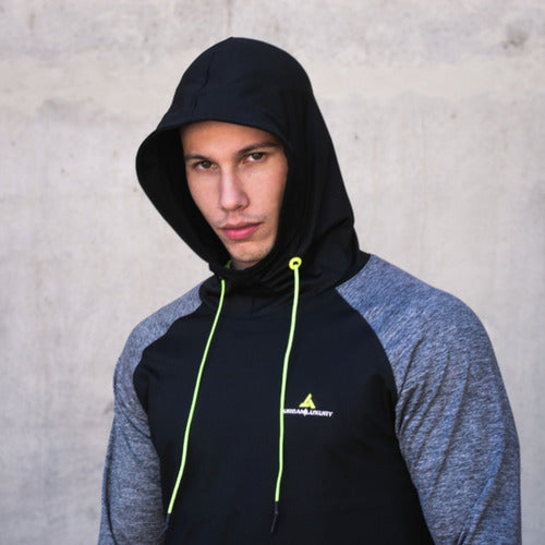 Urban Luxury Men's Sport Combo: Hoodie, Beanie & Thermal Neck 1