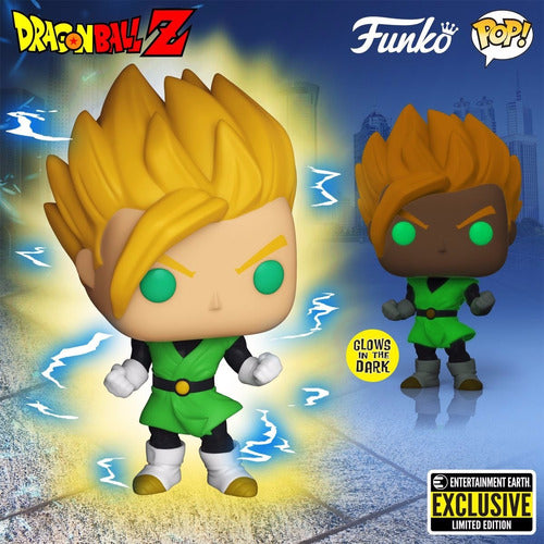 Funko Pop Dragon Ball Z Super Saiyan Gohan Glows Exclusive 2