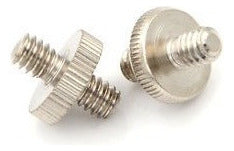 2pcs 1/4 '' Macho A Macho 1/4 '' Rosca Tornillo Adaptador Pa 1