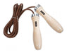 DRB Leather Jump Rope with Swivel Handle - Aerobic Exercise and Training Accessory 0