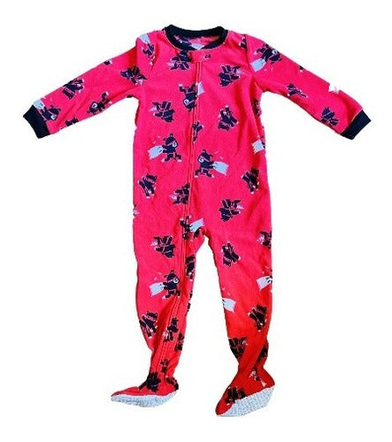 Carter's Micropolar One-Piece Pajama for Boys Up to 4 Years 1