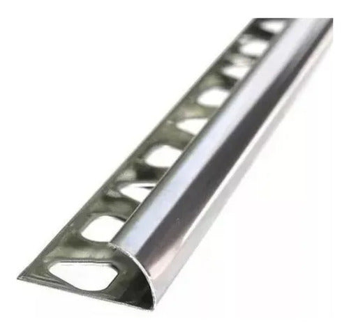 Moldumet Guardacanto A9080 Plateado Brillante 12mmx2500mm 1