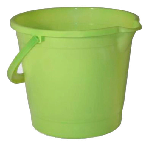 Deses Plast Set of 2 Plastic Buckets with Handle 12L 0