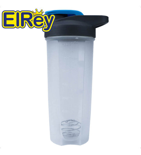 Botella Shaker Mezcladora Vaso Deportivo 700ml - El Rey 1