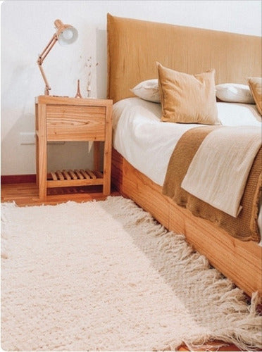 Rustic Handira Style Loom Rugs 60x40 cm 2