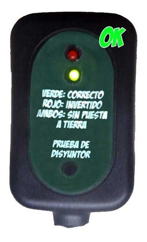 Sazelectric Tester Probador De Disyuntor Diferencial Y Puesta A Tierra 1