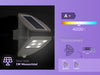 Lutec Luz Led Exterior Con Panel Solar Detector Movimiento P9011 6