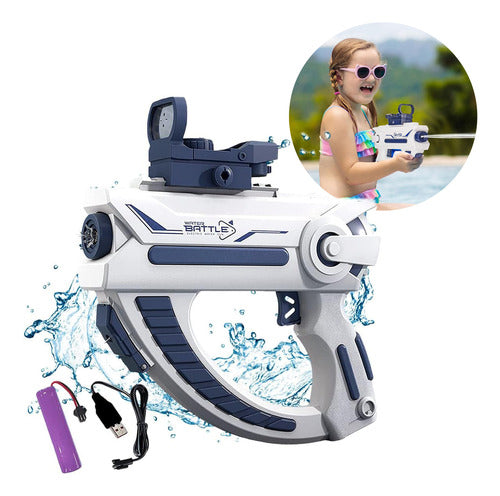 Alitoys Powerful Rechargeable USB Water Gun Toy 0