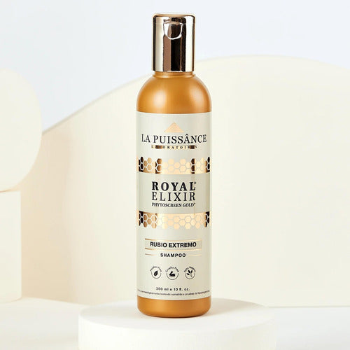 Shampoo + Serum Hidratante Royal Elixir Rubios La Puissance 1