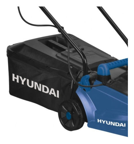 Hyundai Electric Lawn Mower Collector 30L - 1,200W 1