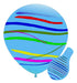Giant Striped Balloon Piñata x3 - Cotillón Waf 3