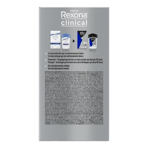 Antitranspirante Rexona Clinical Men 48g 4