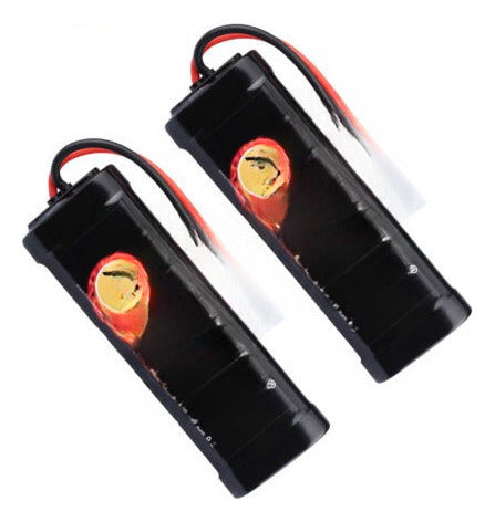 Floureon Enchufe Hembra-Tamiya 7.2V 2 x 4500mAh Ni-MH Battery Pack 1