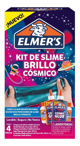 Elmer's Cosmic Glow Slime Kit - 4 Pieces 0