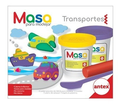 Masa Para Moldear Modelo Transportes De Antex 0