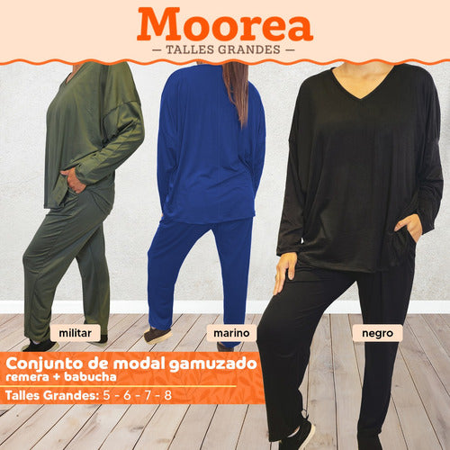 Moorea Online Comfortable Daily Set: Pants + Top 1