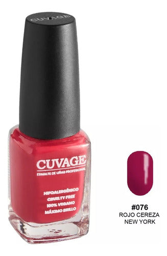 Cuvage Nail Polish Traditional No TACC Pro Keratine C Color #083 Madagascar Pink 6