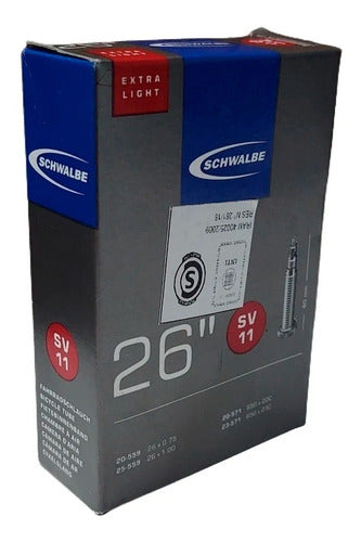 Schwalbe 26" Bicycle Tube / Presta Valve 40 mm SV11 0