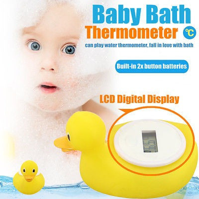 Lcd Flotante Pato Baño Digital Termómetro Agua Sensor Baño S 2