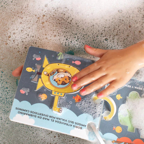 Libro Infantil Para Jugar En El Agua Los Transportes 2