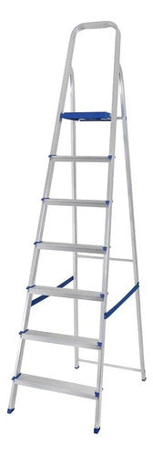 Botafogo Aluminum Ladder 7 Steps 120kg 0