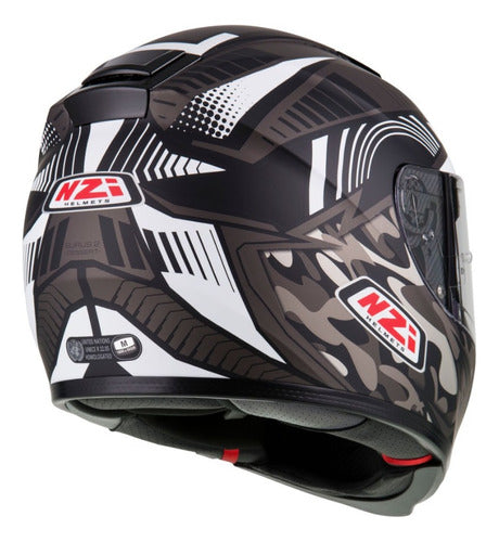 NZI Helmets Eurus 2 Floyd Double Visor Integral Motorcycle Helmet 1