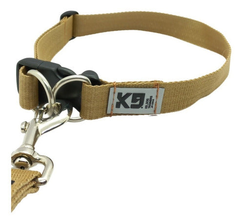 Adjustable K9 Dog Trainers Collar + 5M Leash Set for Dogs 97