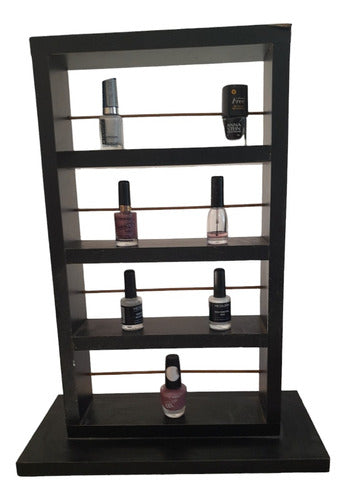 Generic 3 Units Nail Polish Display Shelf with 4 Shelves, Used 3