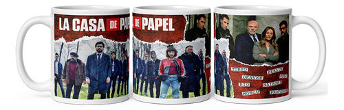 La Casa De Papel Plantillas Tazas Sublimación #1 5