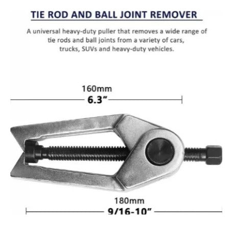 Ruhlmann Universal Pitman End Joint Puller Extractor Set 6