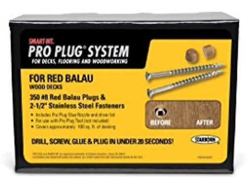 Pro Plug Sistema Plug Y Cierre Kit Para El Rojo Balau  350 0