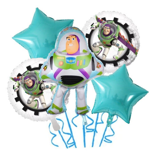 Globo Toy Story Buzz Lightyear X 5 Unidades 0