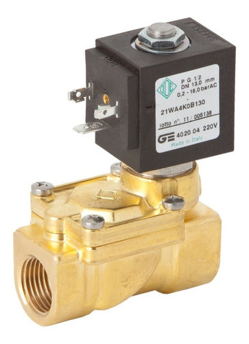 Genebre 1/2" NC Electromagnetic Valve with Coil and Connector - Art4020 0