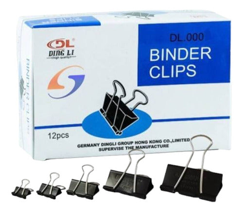 Dingli Apretapapel Doble Clips 15mm 4