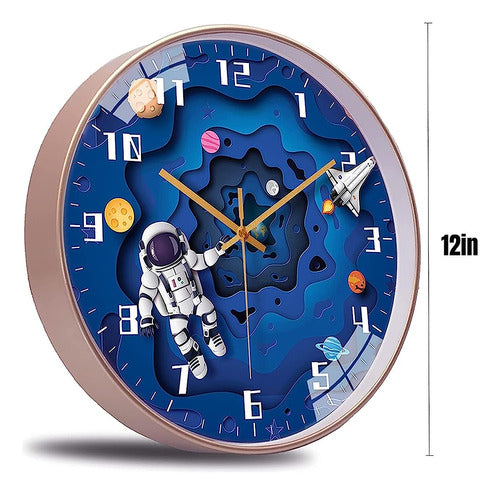 YHan Battery Operated Wall Clocks for Kids 1