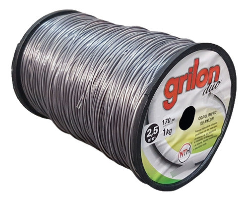 Grilon Tanza Duo Redonda Bordeadora Desmalezadora 1,5mm 2mm 2,5 3mm 6