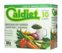 Caldiet Vegetable Broth Pack of 6 with Salt, 10 Envelopes Each 0