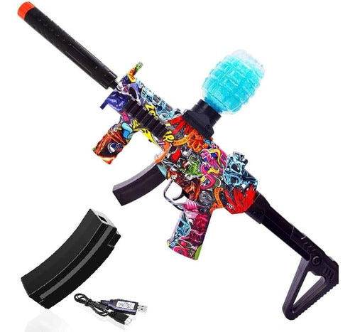 TANSAR Gel Blaster Gun GBN01L with 2 Batteries (1 Extra Battery) for Fun Shooting Games 0