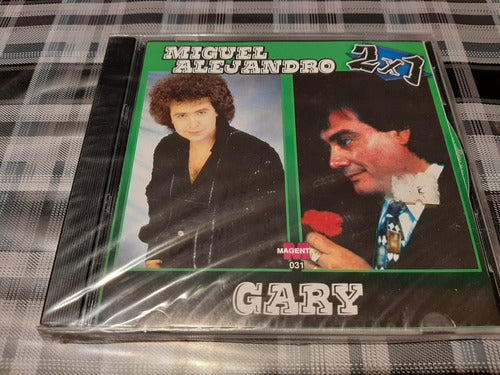 Gary  - Miguel Alejandro  - 2 X 1 Cd Nuevo Cerrado 0