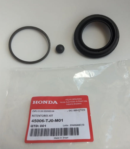 Kit Retentores Pistão Pinça Freio Dianteiro Honda Fit 09/14 1