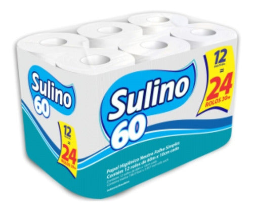 Papel Higiénico Sulino 60 Mt - 12 Rollos 0