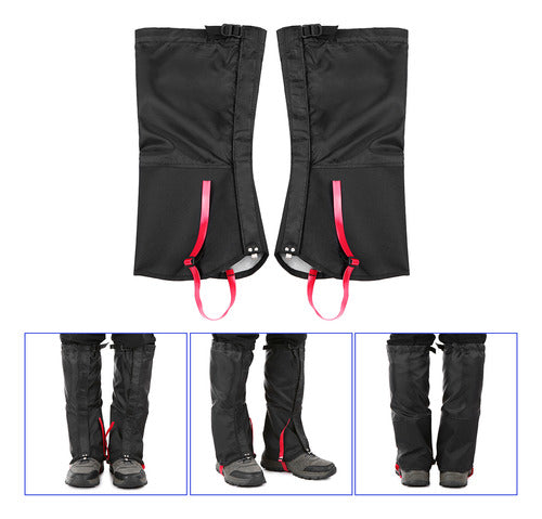 Polainas Impermeáveis Leg Gaiter, Capa De Perna, Sapatos À P 5