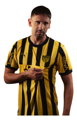 Puma Peñarol Official Soccer Jersey for Adults - Original T-Shirt 0