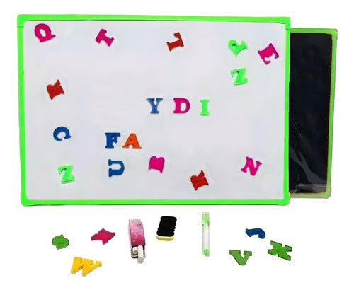 FAYDI TOYS Pizarra Magnetica Tiza Y Marcador Y Letras 35x25 Bigshop 1