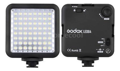 Godox LED64 Video Light with 64 LEDs for DSLR Cameras and Camcorders 3