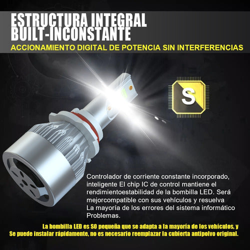 T Kit De Farol Led Para Chevy Silverado 1500 2500 3500 5