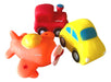 Chifles 3 Rubber Vehicles Bath Toys for Babies 1